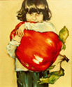 "Самые большие в мире яблоки."  ("Женя") 1998 г.
